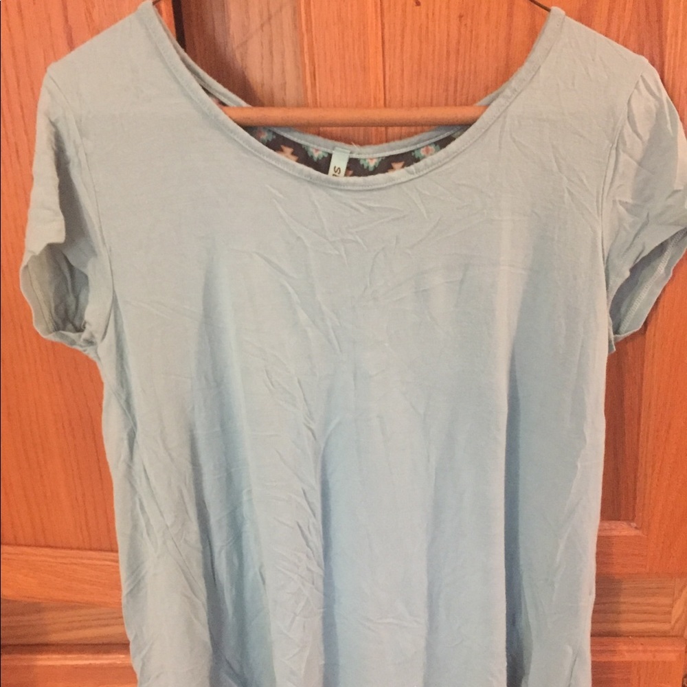 Blue Aztec top - Picture 2 of 4